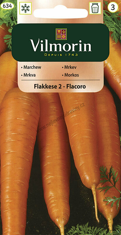 Vilmorin CLASSIC Mrkev FLAKKESE 2-FLACORO pozdní 5 g